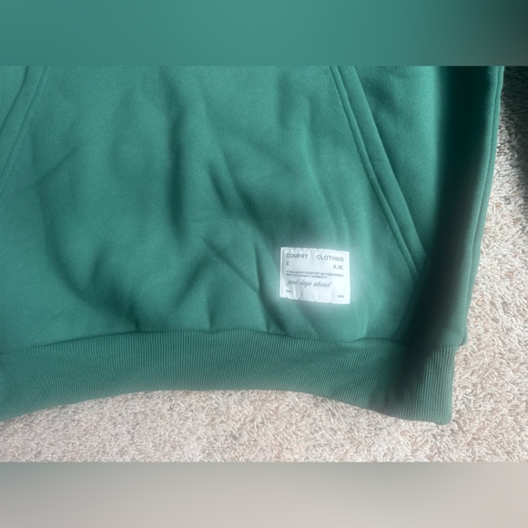COMFRT Affirmation Hoodie – Hunter Green – Unisex – size Medium - Picture 12 of 14